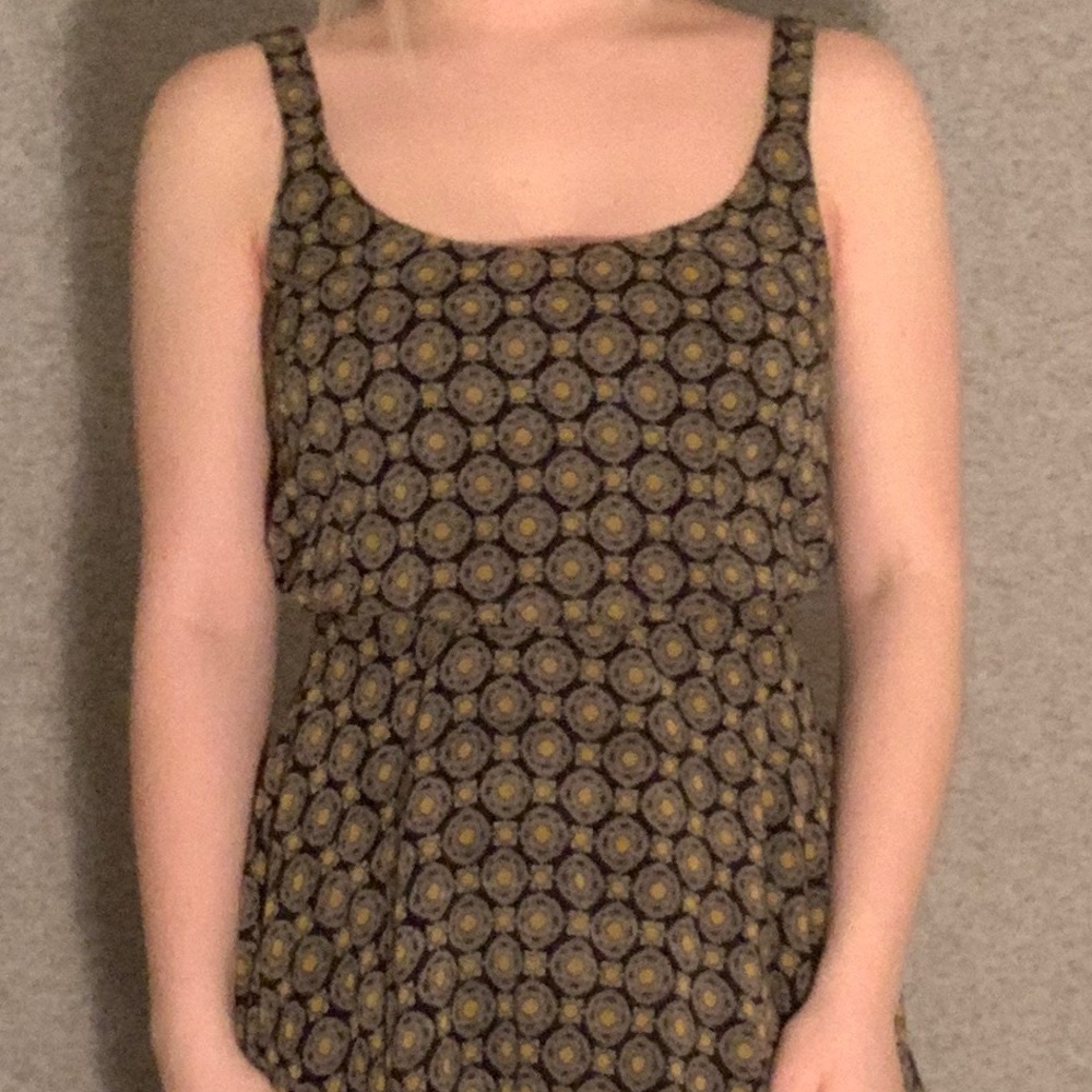 patterned casual dress